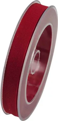 Produktbild von Webband, Schleifenband 15mm rot 20m Rolle (1m=0,35EUR) Goldina