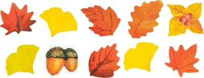 Produktbild von Colorations – Washi-Sticker mit Herbstmotiven auf der Rolle, 80 Stück