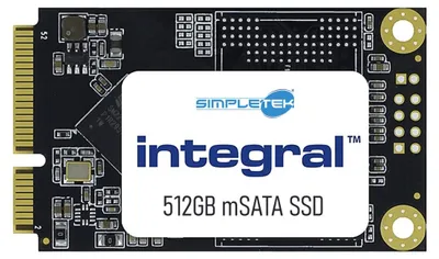 Productafbeelding van Integral INSSD512GMSA, 512 GB, mSATA, 520 MB/s