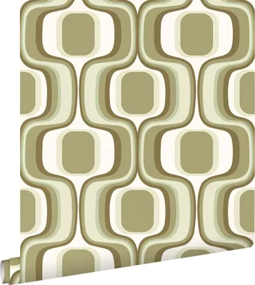 Obrázek produktu pro ESTAhome tapeta retro ornamenty zelená 50 x 900 cm