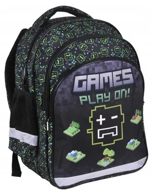 Produktbild von Paso Schulrucksack GAMES PLAY ON für Gamer