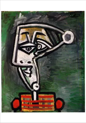 Produktbild von Kunstkarte Pablo Picasso "Tête de femme"