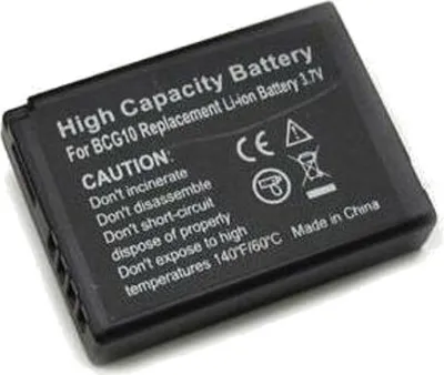 Produktbild von Trade-Shop Kamera Li-Ion Akku 3,7V 1200mAh ersetzt Panasonic DMW-BCG10 DMW-BCG10E DC7E BP-DCU DMW-BC-G10