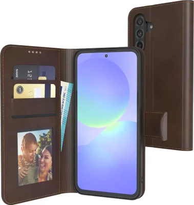 Produktbild von EAZY CASE Business Hülle für Samsung Galaxy A36 klappbar, Premium Kunstleder Handyhülle mit Kartenfach