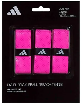 Produktbild von Adidas (3X) Padel Overgrip - Rosa  | Größe: UNI