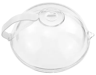 Mikrowellen-Spritzschutzdeckel, 26 cm, BPA-frei, hitzebeständig bis 200 °C