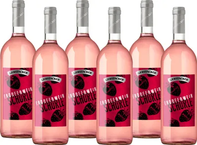 Produktbild von Gerstacker Erdbeerweinschorle (6x1l)