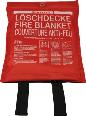 Produktbild von Löschdecke P110 Protex 1,1m x 1,1m