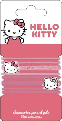 Produktbild von Hello Kitty Haargummi Set 8-teilig