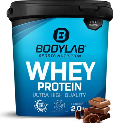 Produktbild von BODYLAB Whey Protein - 2000g - Dark Chocolate