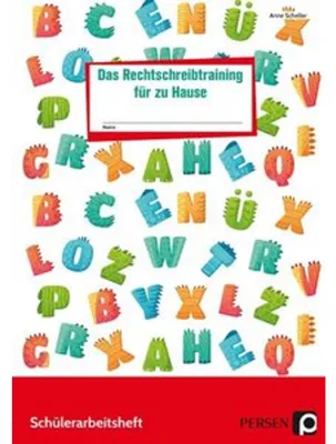 Produktbild von Das Rechtschreibtraining für zu Hause