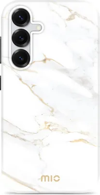 Produktbild von MIO White Marble Magsafe Case Compatible for Samsung S25 5G