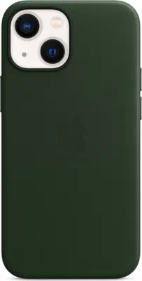 Produktbild von Apple iPhone 13 Mini Hülle - Echtleder - Hard Case, Backcover - Grün