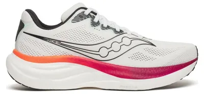 Immagine prodotto di Saucony RIDE 19, scarpe da uomo, colore bianco/bordeaux, taglia 44.5