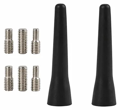 2er-Pack Autoantenne kurz 6,5 cm FM/AM universal