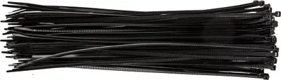 Produktbild von Kabelbinder 4,8 x 370 mm, 75 Stück, schwarz
