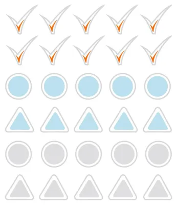Produktbild von Aufkleber, Papiervignetten Punkt 01 auf Bögen, Durchmesser 8,5 mm, 4 Bögen