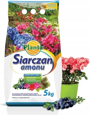 Zdjęcie produktu dla Nawóz Siarczan amonu 5kg - nawóz zakwaszający PLANTA granulat