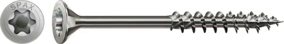 Image de Vis SPAX Inox Torx - Ø6 x 120 mm - Tête fraisée - Filetage Partiel Boite de 100 - 0197000601203