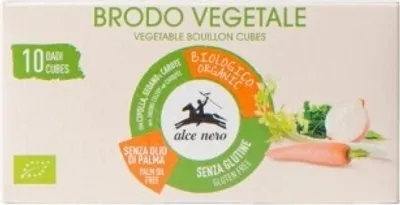 Zdjęcie produktu dla Kostki rosołowe warzywne DadiVegetale 100g - Alcenero