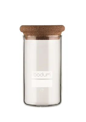 Productafbeelding van Bodum 8525-109-2 Yohki voorraadpotten met kurkdeksel, 0,25 liter, van glas