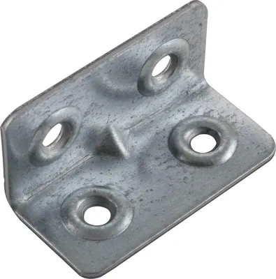 Produktbild von Montagewinkel, Materialstärke 1.5 mm, Stahl verzinkt