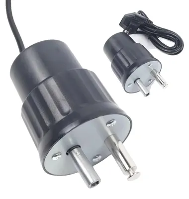Immagine prodotto di Motore per girarrosto, portata 5 kg, rotazione automatica, nero