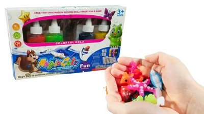 Produktbild von Magic Gelz Kreativ-Set Wasserfiguren DIY 3D