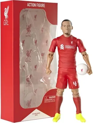 Productafbeelding van Actiefiguur Liverpool FC Virgil, 20 cm, verzamelobject