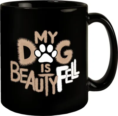 Produktbild von My Dog is beautyFell Tasse