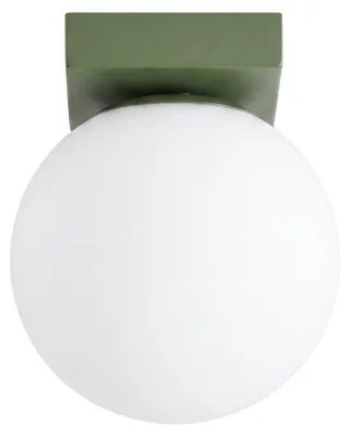 Obrázok produktu pre Stropné svietidlo YOLI 1 zelená oliva 1xG9 8W oceľ/sklo 14.5x12x12cm Sollux Lighting