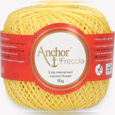 Produktbild von Anchor Freccia 6 – Feines Baumwollgarn für Häkelprojekte (Color 00293)