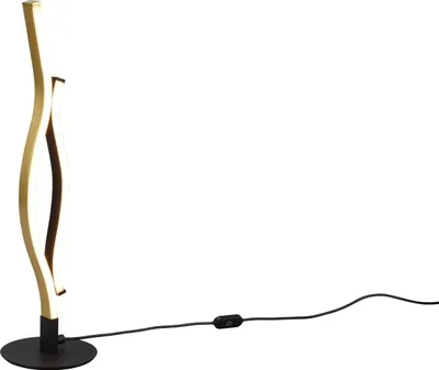 Productafbeelding van Tafellamp Blaze zwart met goud