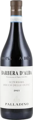 Produktbild von Palladino Barbera d'Alba Superiore Bricco delle Olive 2022 | Rotwein | Italien | 1 x 0,75 Liter