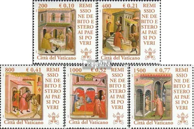 Produktbild von Briefmarken Vatikanstadt 2001 Mi 1381-1385 (kompl.Ausg.) gestempelt Schuldenerlaß