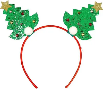 Produktbild von Souza Haarreif mit Weihnachtsbaum-Motiv für Kinder und festliche Anlässe