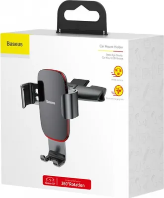 Immagine prodotto di Baseus Metal Age Gravity Supporto passivo per cellulare/smartphone Nero