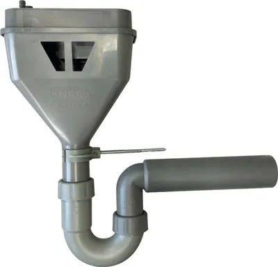 Obrázok produktu pre Haas OHA Multitri mit Siphon und Befestigung freier Ablauf nach DIN 1717