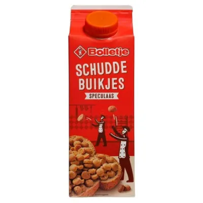 Produktbild von Bolletje - Schuddebuikjes Speculaas - 300g