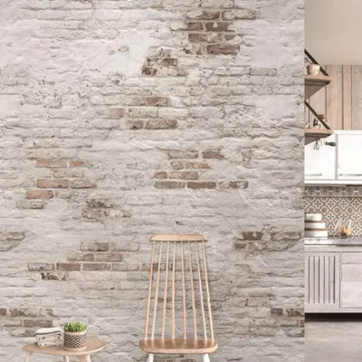 Produktbild von DUTCH WALLCOVERINGS Fototapete Old Brick Wall Beige and Braun