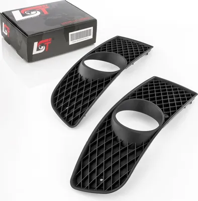 Produktbild von 2x Nebelscheinwerfer Blenden Stoßstangen Gitter Set VL VR für VW POLO 6N
