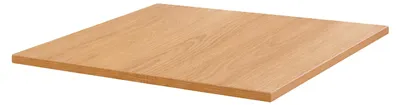 Image de Plateau de table carré stratifié 60 x 60 cm, bois clair - Oviala Haussmann