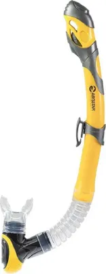 Image de Abysstar Tekno Spearfishing avec tuba jaune  Jaune Taille unique