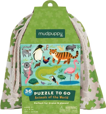 Zdjęcie produktu dla Mudpuppy 4598, 36 szt., Animals, 3 lat(a)