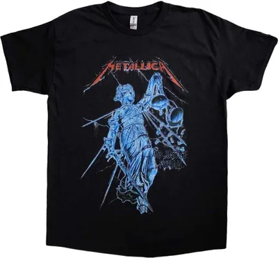 Zdjęcie produktu dla Metallica Blue Justice Black M Koszulka