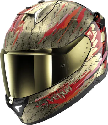 Produktbild von Shark Skwal i3 Venum Helm, schwarz/rot/gold, 2XL (63/64)