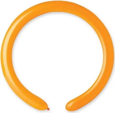 Immagine prodotto di Palloncini D4, arancione pastello (argilla da modellare), 100 pz.