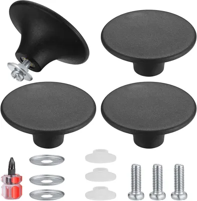 Imagen del producto de Manijas para tapas de ollas, resistentes al calor, juego de 4 unidades, universales para la cocina