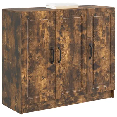 Obrázok produktu pre Servírovacia skriňa Dymový dub 89 x 34,5 x 77 cm