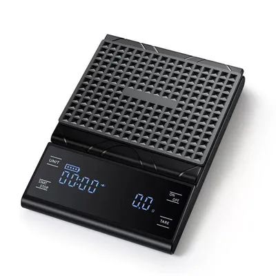 Produktbild von Intelligente Digitale Kaffeewaage 5kg / 0,1g,Barista-Waage mit Timer & 6 Modi für Espresso & Handfilter, USB-C Akku,Schwarz